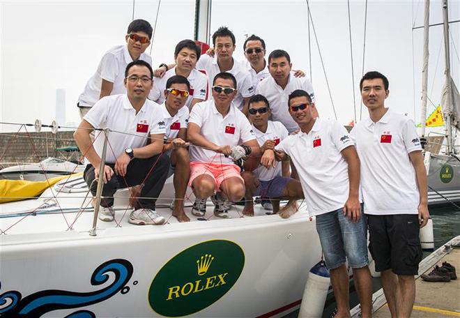 Seawolf, the first crew entirely composed of sailors from mainland China to compete in the race ©  Rolex/ Kurt Arrigo http://www.regattanews.com